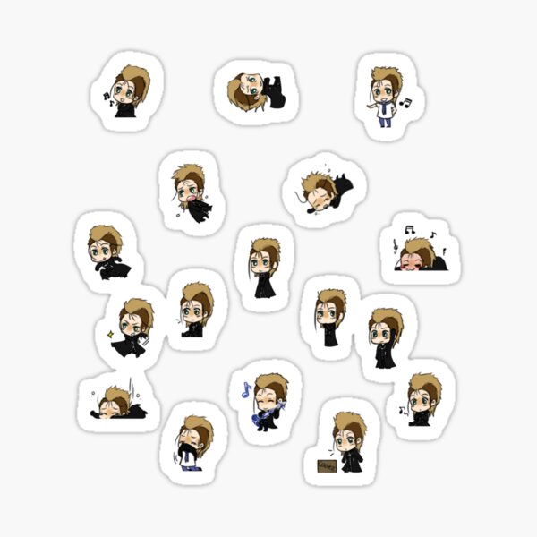 Polka Dot Demyx Sticker