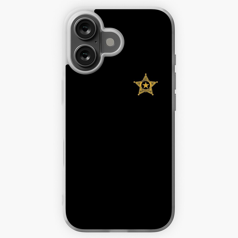 Deputy sheriff Badge Yellow Sticker