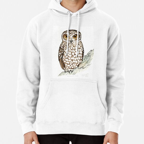 Boobook Owl Pullover Hoodie
