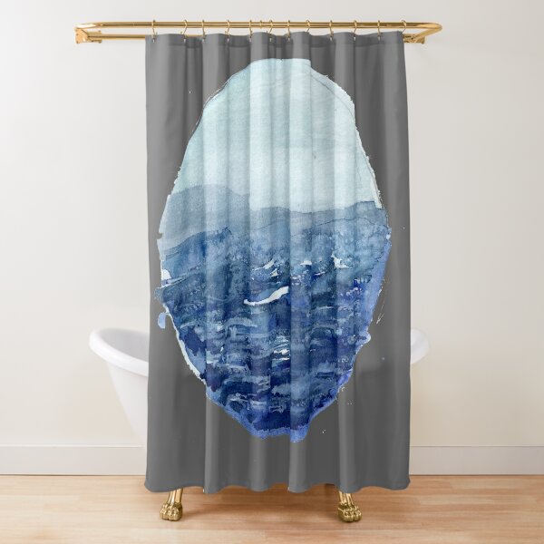Around the Ocean Shower Curtain