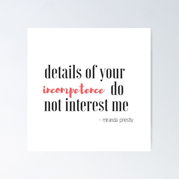Item preview, miranda priestly  designed and sold by alohamonday.