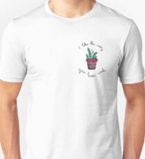 Watering plastic plants (Turn - The Wombats) Unisex T-Shirt