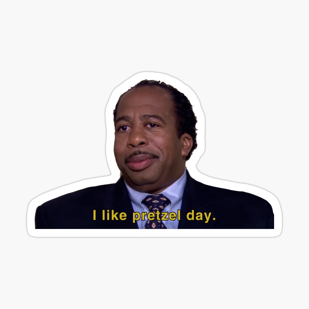 The Office Cute Stanley Pretzel Day Tote Bag