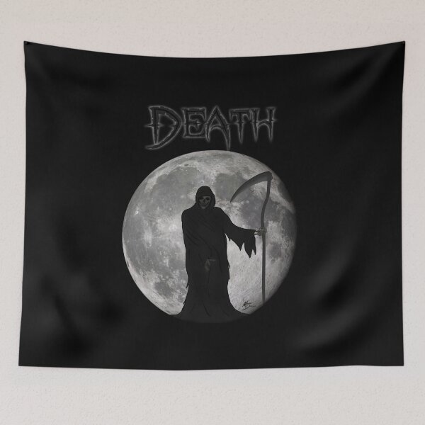 Item preview, Death, Grim reaper with moon  designed and sold by MortalDesigns.