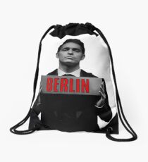 Berlin - Casa de Papel Drawstring Bag