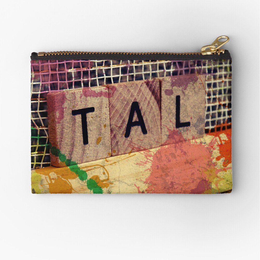 Tal, Hebrew name, Zipper Pouch