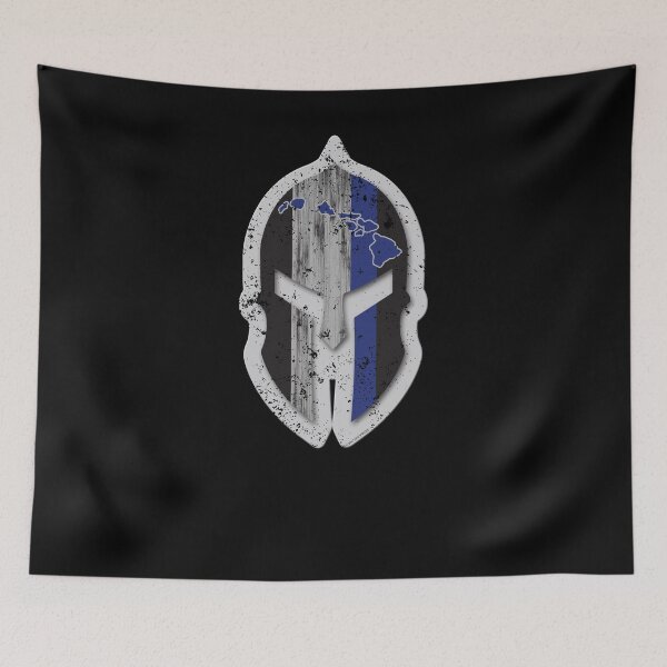 Item preview, Hawaii Police T Shirt Spartan Helmet Hawaii Sheriff Deputy Shirt designed and sold by shoppzee.