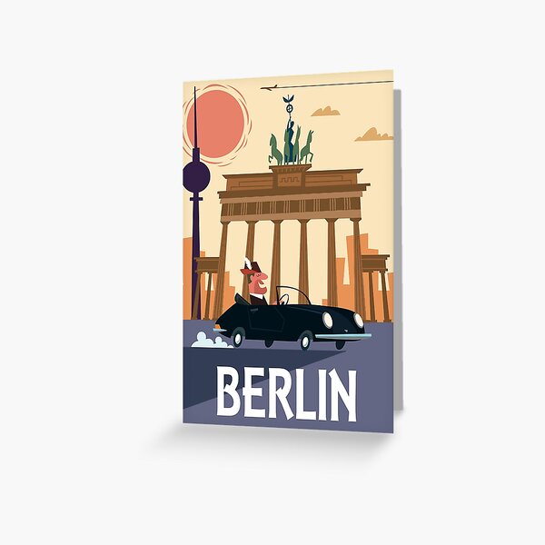 Artikel-Vorschau von Berlin Poster, designt und verkauft von GAGodel.