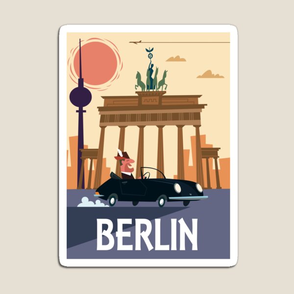 Item preview, Berlin Poster designed and sold by GAGodel.