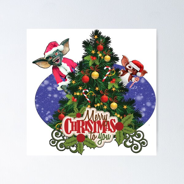 Item preview, gremlins merry christmas designed and sold by Ragazzi.