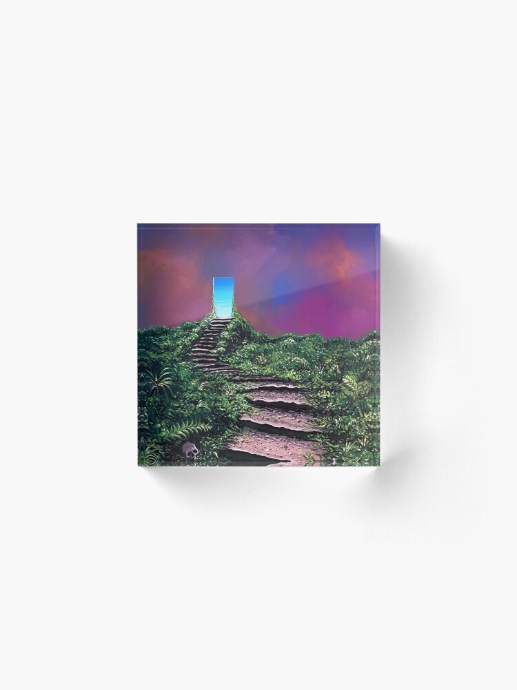 Alternate view of The Next Step Acrylic Block