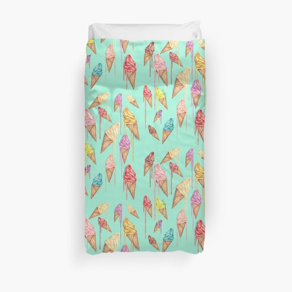 Melted ice creams Duvet Cover