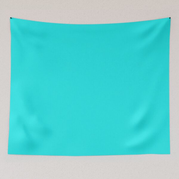 Item preview, Brilliant Glossy Luminous Aqua Blue designed and sold by Creepyhollow.