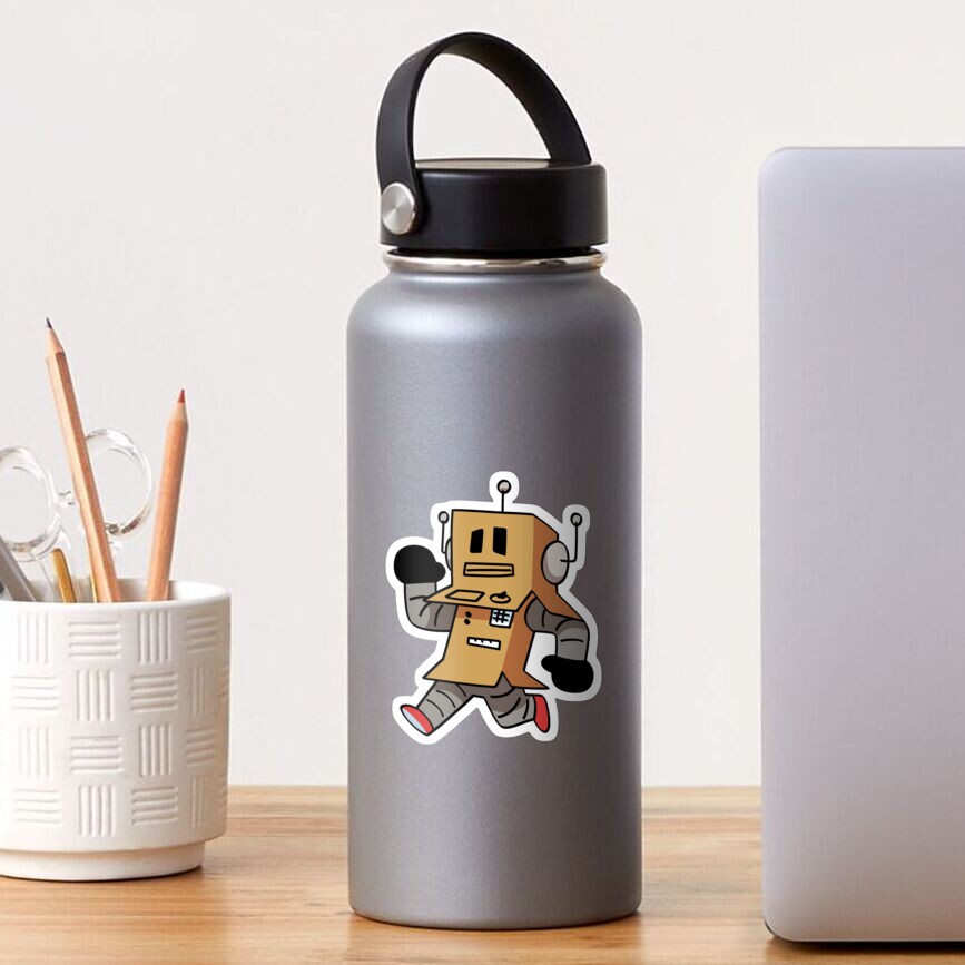 Roblox Helper Bot Sticker By Mikecatsu Redbubble - roblox piggy all helpers