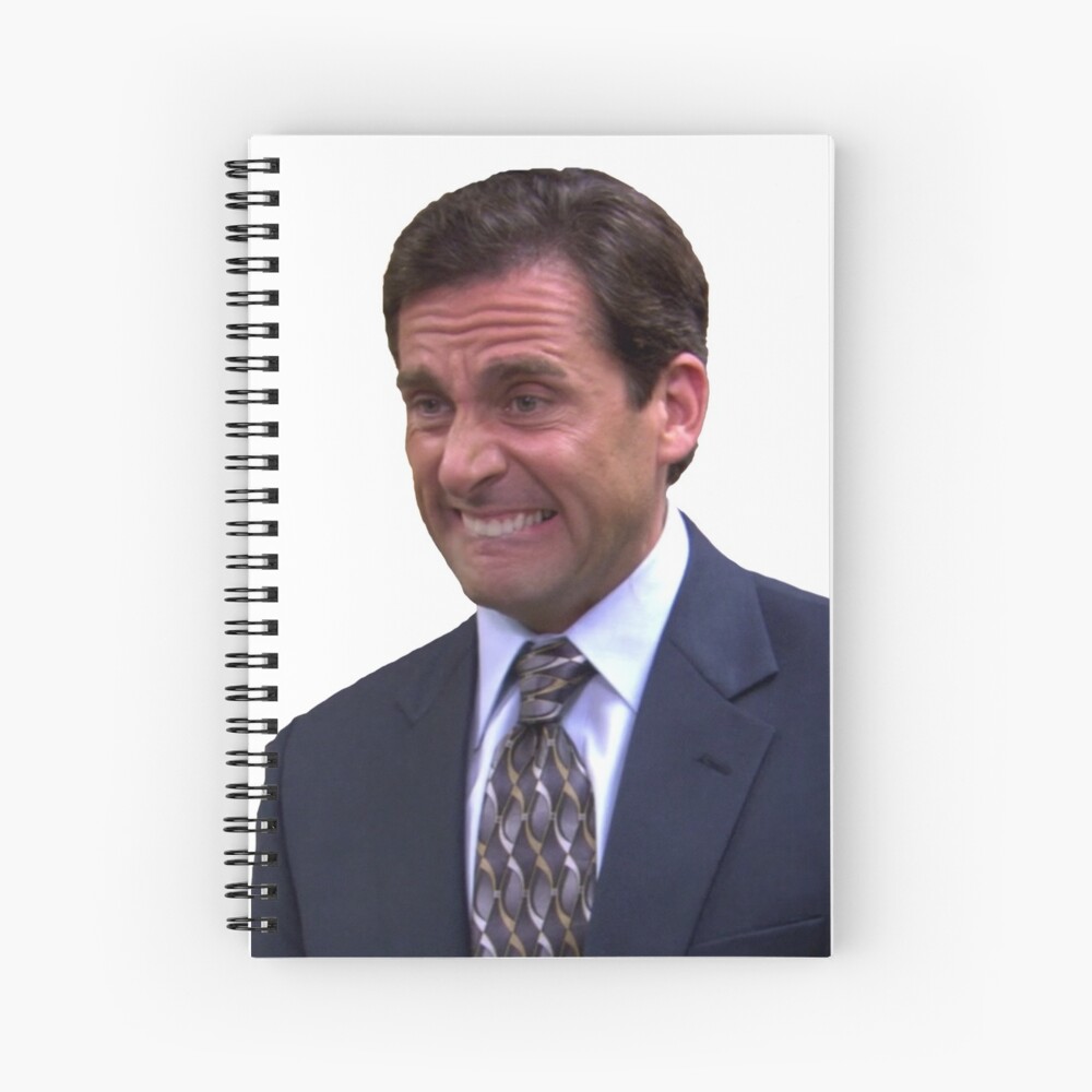 3-Hole Punch Jim Halloween Costume Spiral Notebook for Sale by  TossedSweetCorn