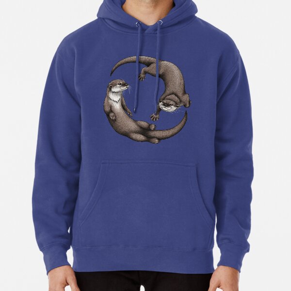 Asian Small-Clawed Otters Pullover Hoodie