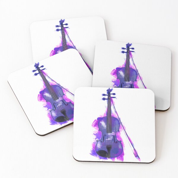 Item preview, Violin watercolour  designed and sold by goldenanchor.