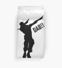 dab black Duvet Cover