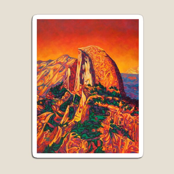 Half Dome from Glacier Point Magnet
