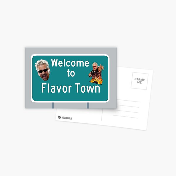 guy fieri, flavortown Postcard
