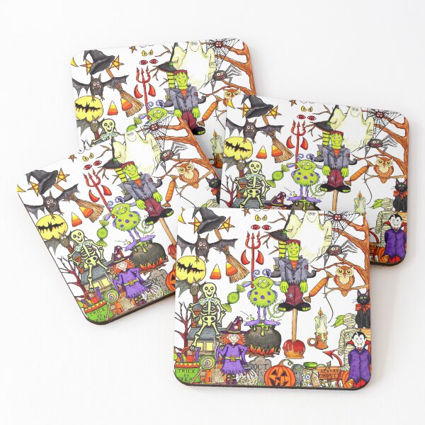 Item preview, Halloween creatures designed and sold by IMAGENACTION.