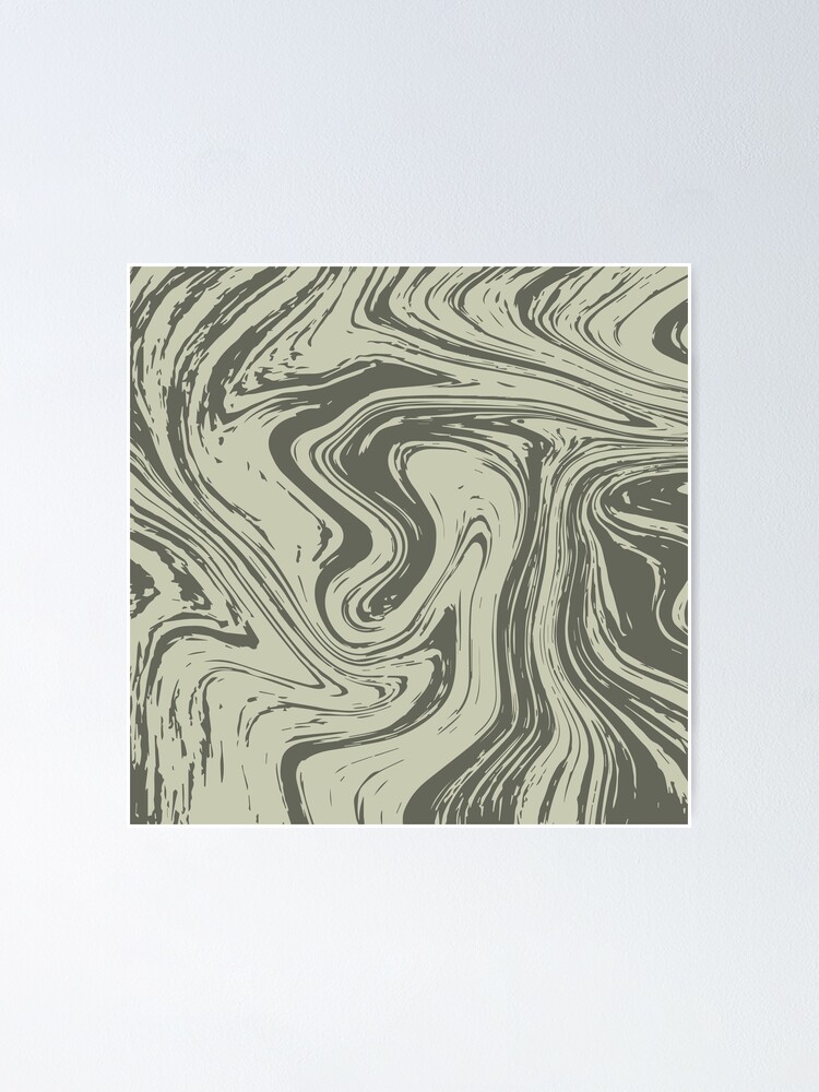 "Grey Striped Marble Stone Design" Poster by CreatedProto Redbubble