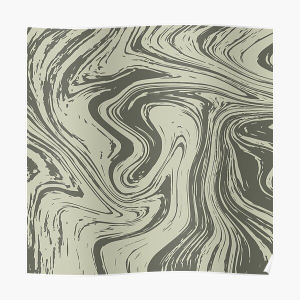 "Grey Striped Marble Stone Design" Poster by CreatedProto Redbubble