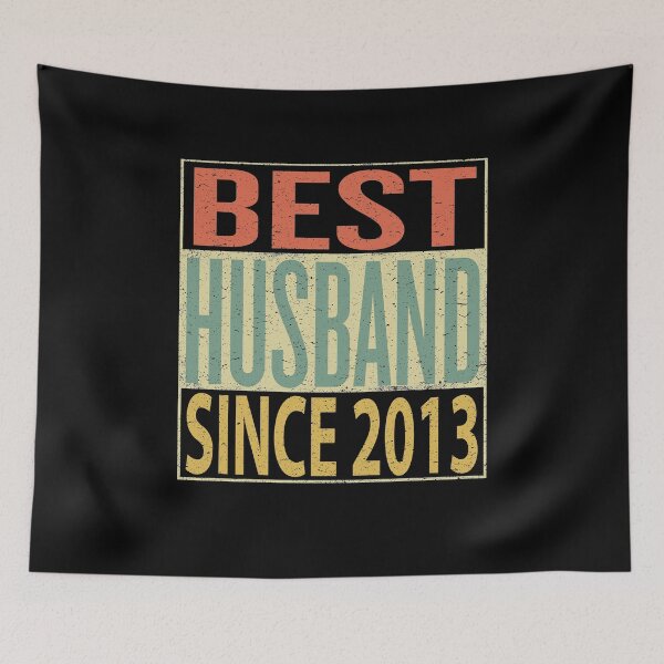 Item preview, Best Husband Since 2013 Anniversary Gift for Husband designed and sold by sillerioustees.