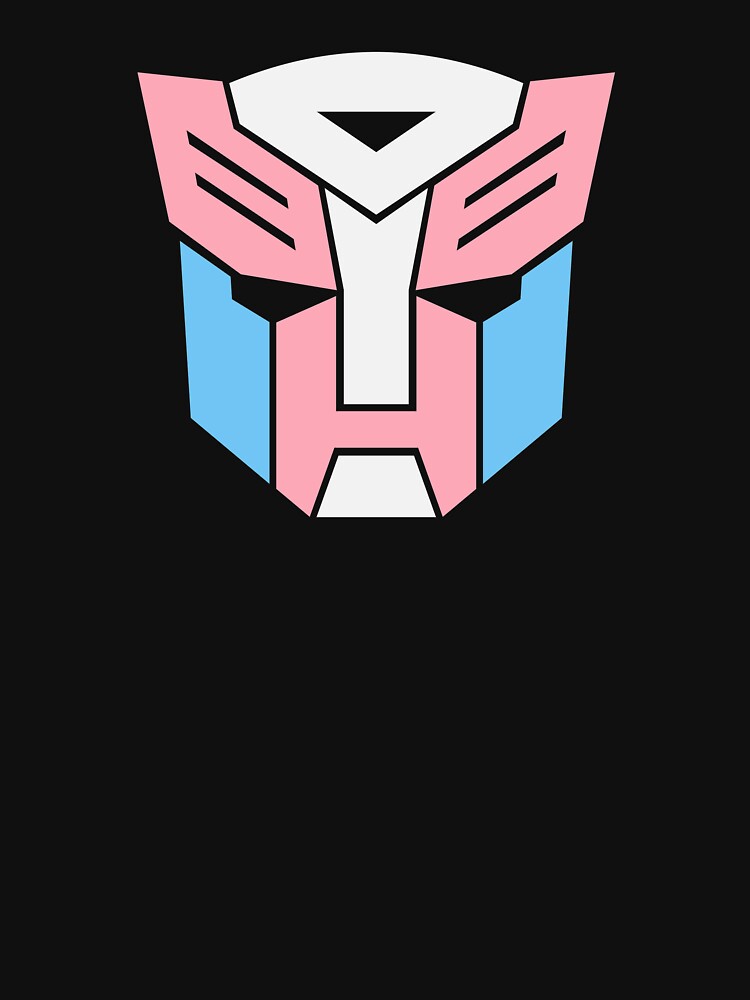 "Transformers Transgender Pride Flag" Tshirt by DrBoomerang Redbubble