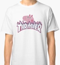 Heavy Metal Pig Classic T-Shirt