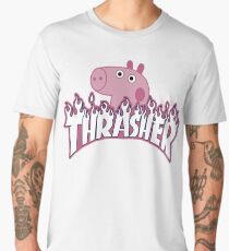 Heavy Metal Pig Men's Premium T-Shirt