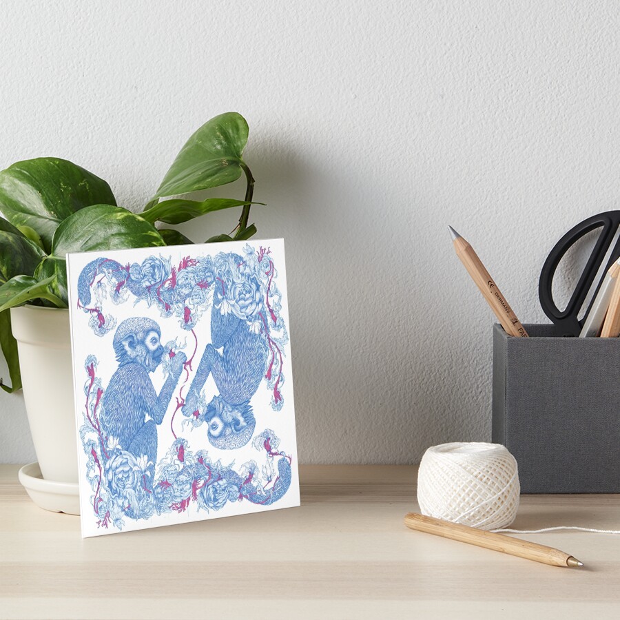 Item preview, Art Board Print designed and sold by inkspillage.