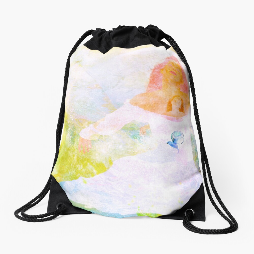 Shh, I got a Secret Drawstring Bag