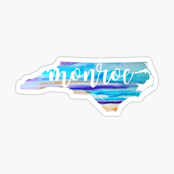 Monroe NC Sticker