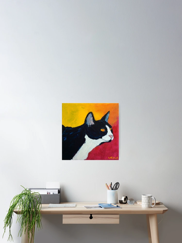 Thumbnail 2 of 3, Poster, Meow! designed and sold by Krista Wells.