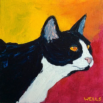 Artwork thumbnail, Meow! by Krista Wells