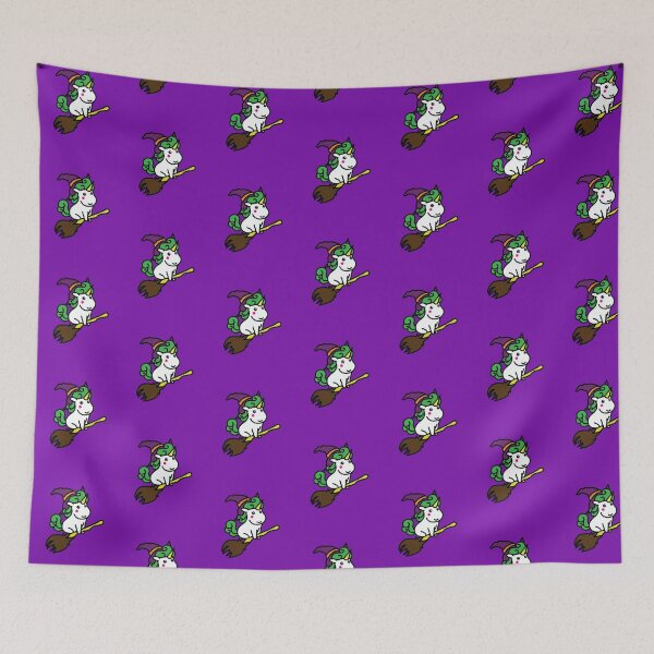 Item preview, Unicorn Kawaii Witch - Funny Unicorn Witch Halloween T-Shirt  designed and sold by TrendyMerch.