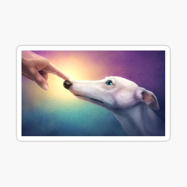 Sensitive Touch. Sticker