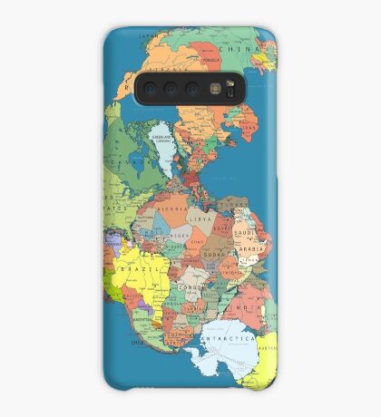 Pangea Supercontinent Map Case Skin For Samsung Galaxy By - atlas roblox galaxy