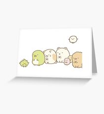 Tarjeta de felicitación Sumikko Gurashi Pals