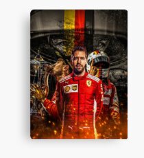Sebastian Vettel Canvas Print