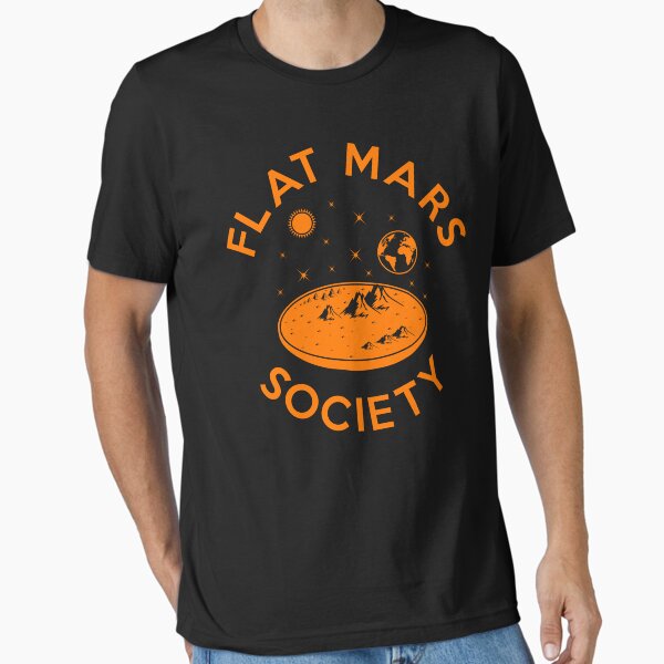 Artikel-Vorschau von Flat Mars Society, designt und verkauft von SxedioStudio.