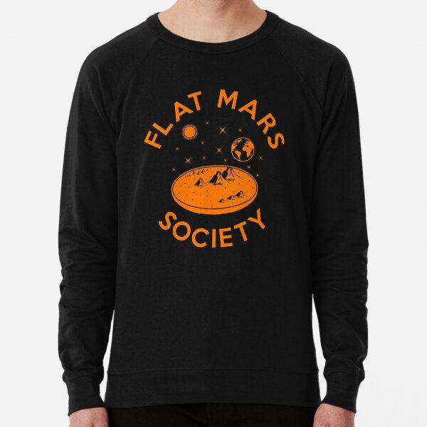 Flat Mars Society Lightweight Sweatshirt
