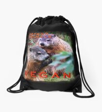 Defend Animals VEGAN Drawstring Bag