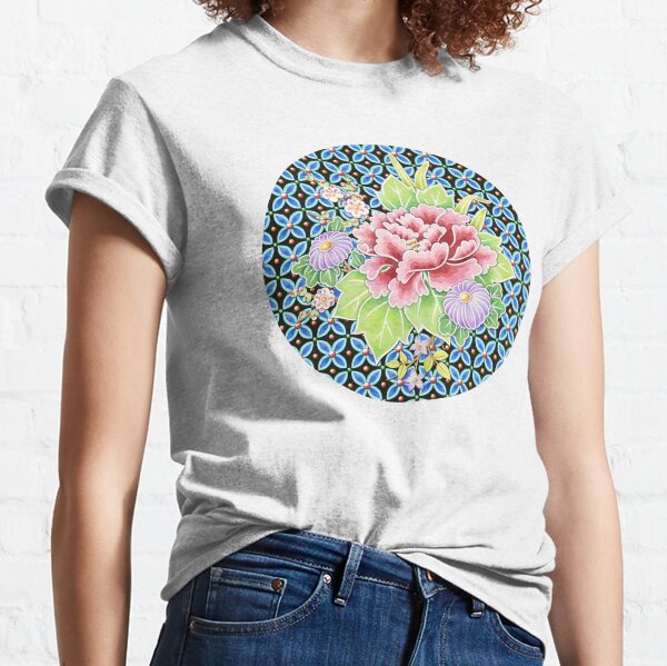 Kimono Bouquet Brocade Classic T-Shirt