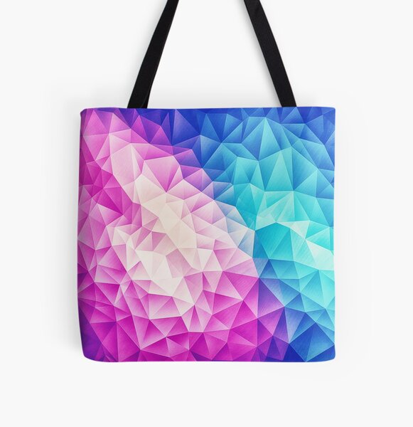 Abstract Polygon Multi Color Cubism Low Poly Triangle Pride / LGBT