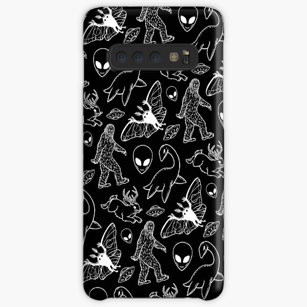 Cryptid Pattern (Black Background) Samsung Galaxy Snap Case