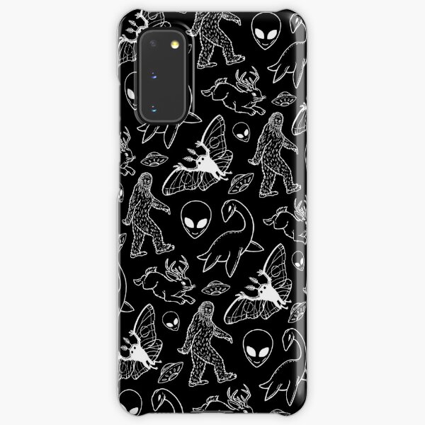 Cryptid Pattern (Black Background) Samsung Galaxy Snap Case