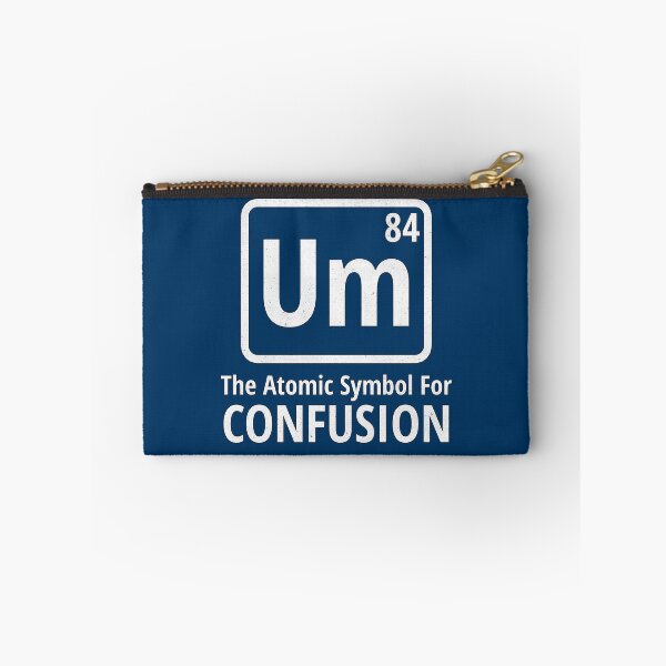 Item preview, Atomic Symbol For Confusion Funny Chemistry Joke Gift designed and sold by Dapperly Tees.
