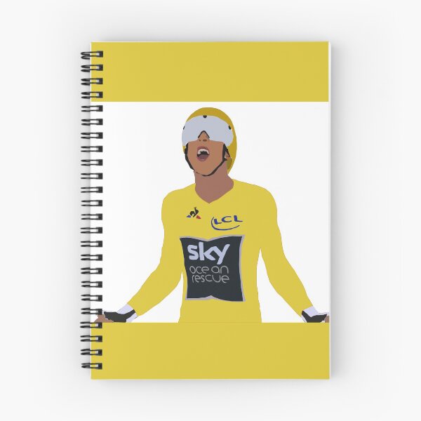 Item preview, Geraint Thomas Yellow Jersey V1 designed and sold by CyclingGraphics.